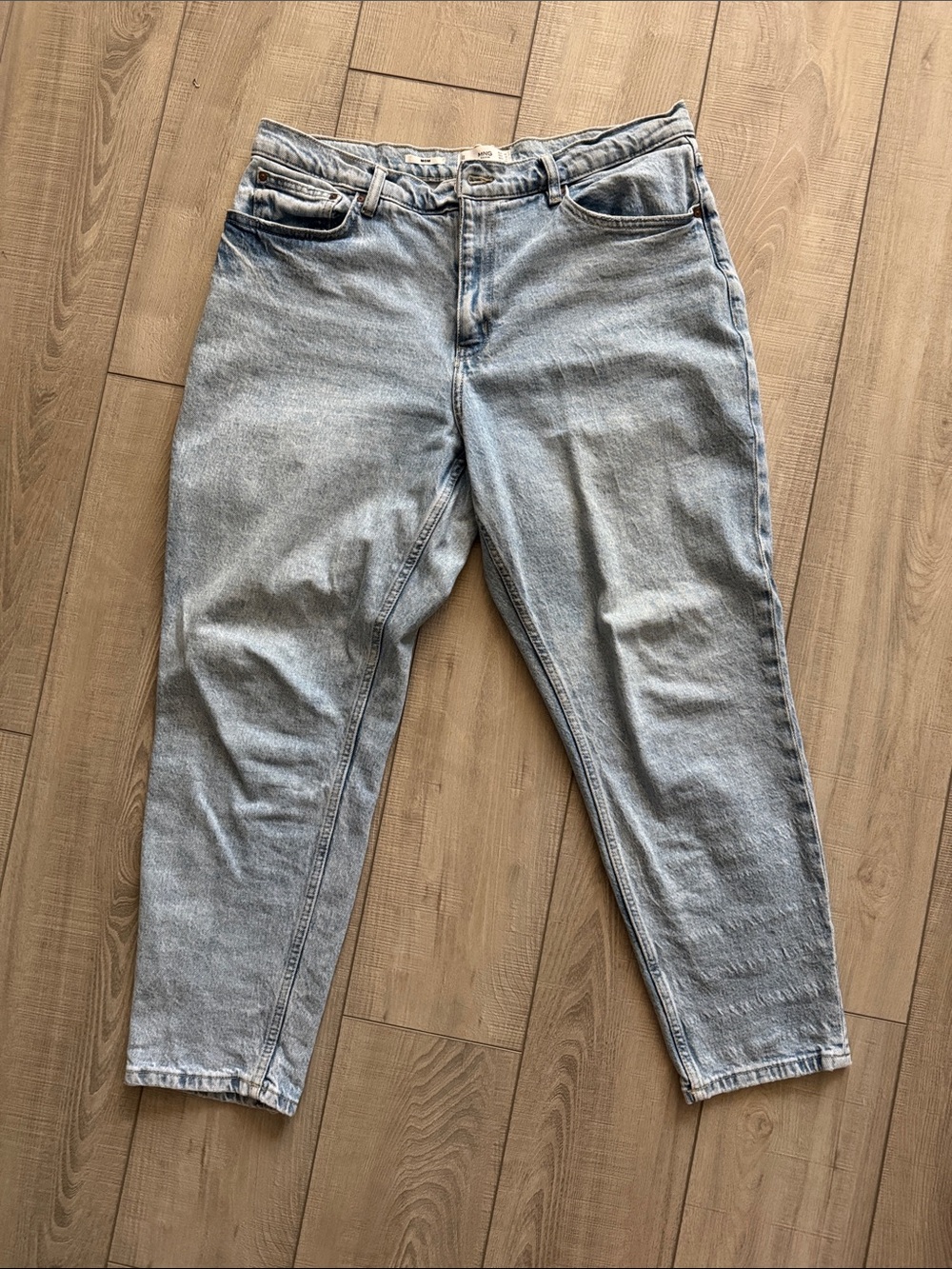 Mango Light Blue Mom Jeans